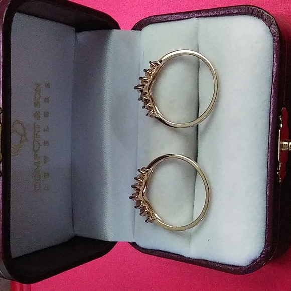 14K SOLID Yellow GOLD Ring Guard / Enhancers - Picture 10 of 17